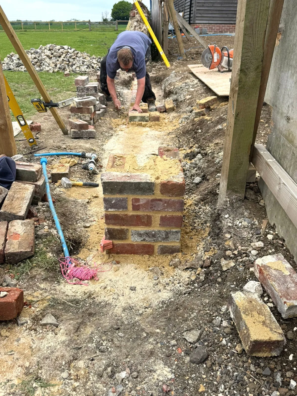 Facade restoration of a historic building in St Albans
