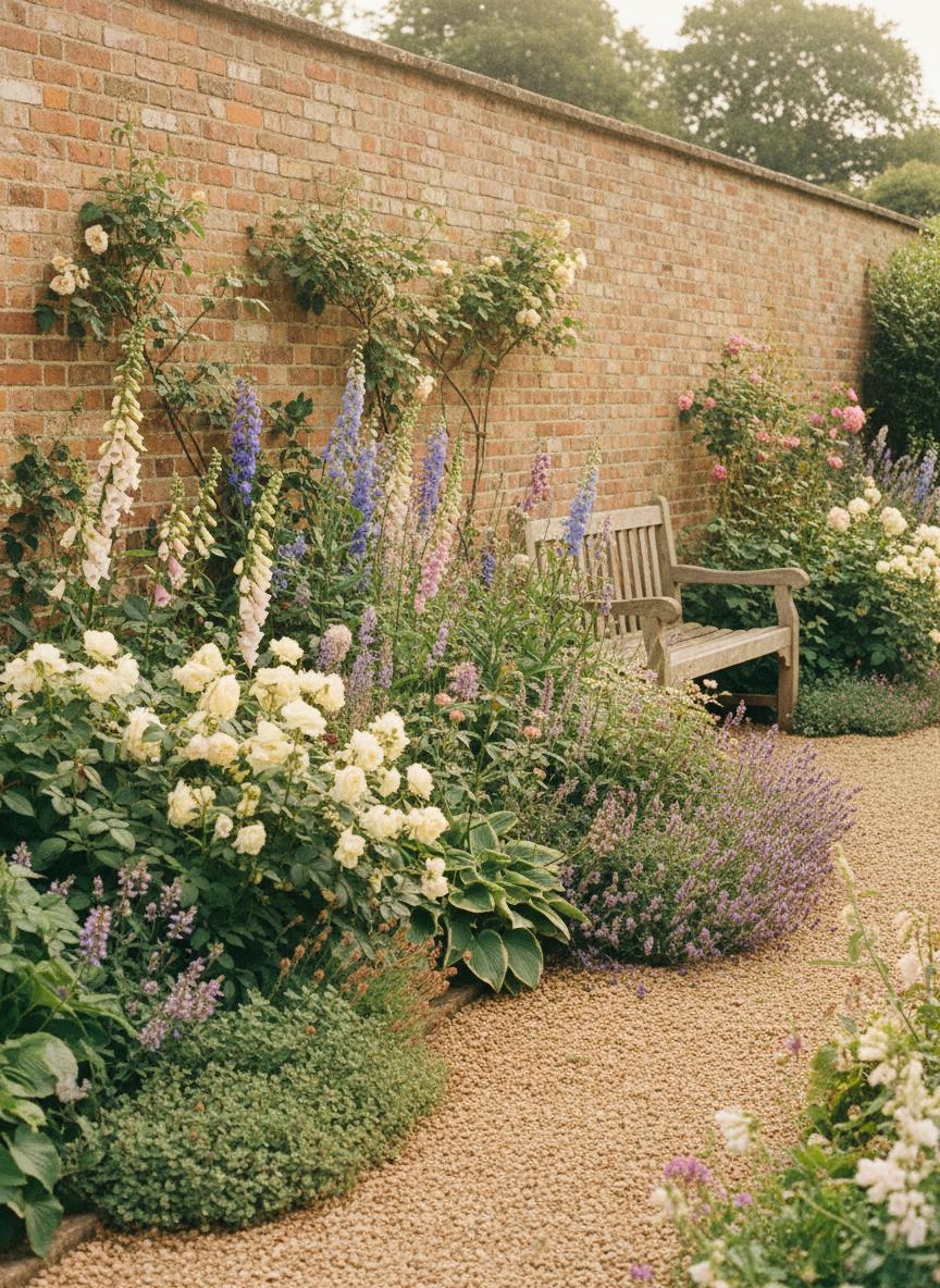 Garden wall construction